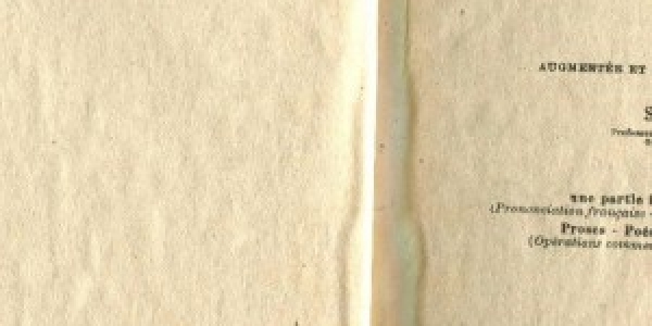 Anthologie Francaise