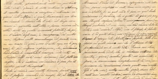Quaderno con racconto